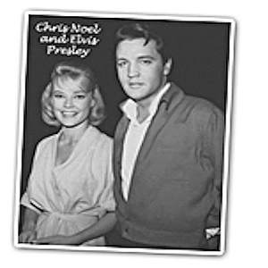 Chris Noel and Elvis