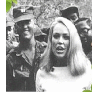 Chris and soldiers in Vietnam