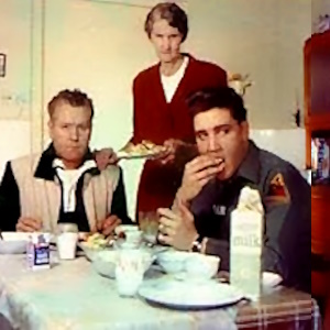 Minnie Mae, Vernon and Elvis in Germany