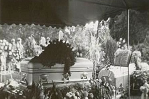 Gladys funeral August 1958