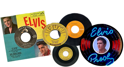 Elvis records photo