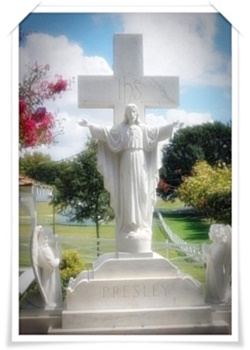 gladys monument at Graceland